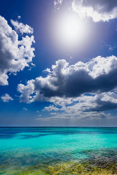 Волшебное Место Райский Пляж Карибский Морской Курорт Доминиканская Республика — стоковое фото