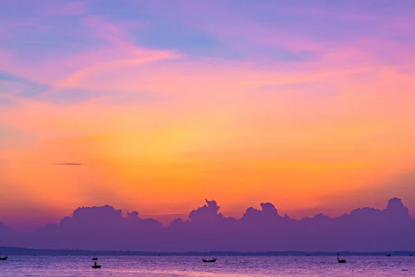 Himmlischer Ort Frühen Morgen Sonnenaufgang Meer Sonne Der Wolke — Stockfoto