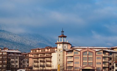 Bulgaristan 'da Bansko sokakları