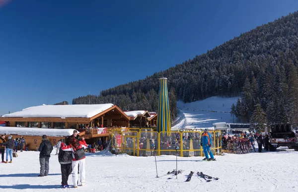 Bansko kayak pisti — Stok fotoğraf