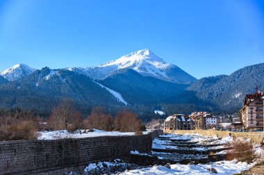 Bulgaristan 'da Bansko sokakları