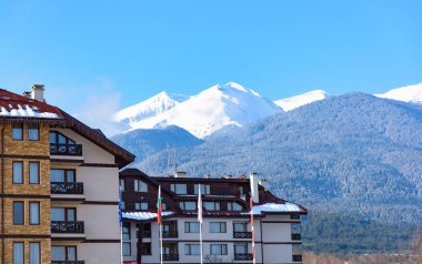 Bulgaristan 'da Bansko sokakları
