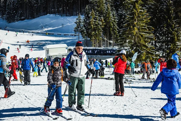 Skidorten i Bansko. Auktor — Stockfoto