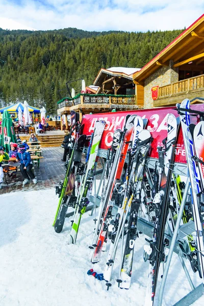 Estância de esqui em Bansko. Polyana Banderishka — Fotografia de Stock