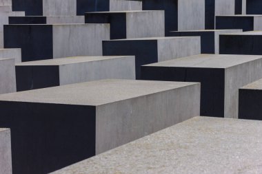 Berlin, Almanya, 6 Haziran 2018 - öldürülen Yahudilerin Avrupa anıt.