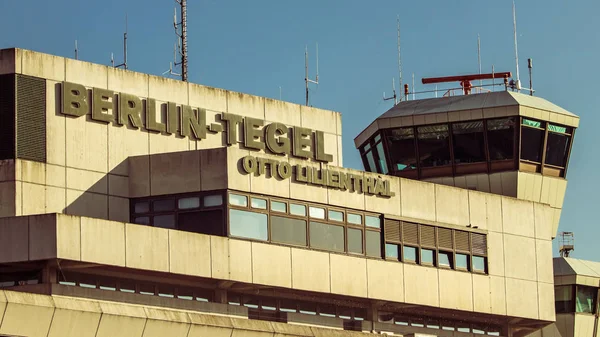 Berlin, Almanya - 7 Temmuz 2018: Berlin, Almanya - 7 Temmuz 2018: Airport Berlin Tegel. Berlin Tegel 