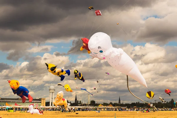 BERLIN, GERMANY - SEPTEMBER 22, 2018:STADT UND LAND 7. Kite festival in Berlin.