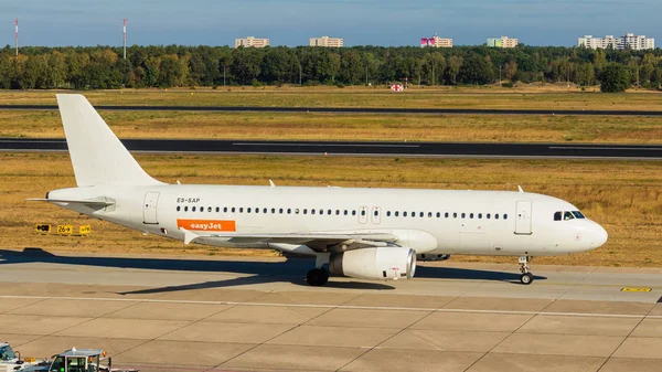 Berlín Alemania Septiembre 2018 Easyjet Airbus A320 232 Aeropuerto Tegel — Foto de Stock