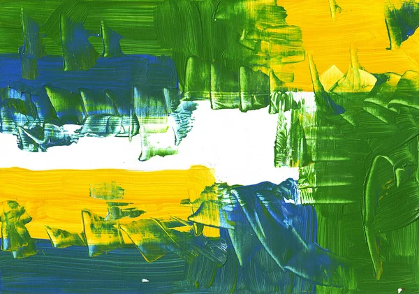 Pintura Acrílica Multicolor Textura Desenho Abstrato — Fotografia de Stock