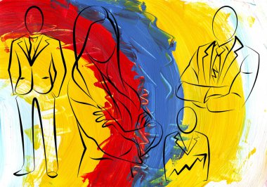 iş fikri yaratıcı ikonik sanat tasarım