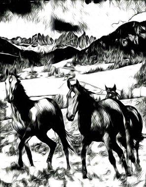 serbest el at baş sanat tasarım