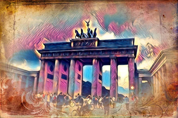 Берлинская Иллюстрация — стоковое фото