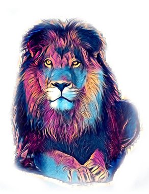 Aslan sanat çizim çizim