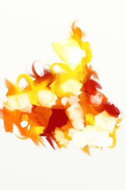 Soyut boyama doku büyük renkler