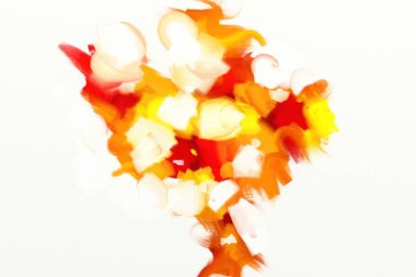 Soyut boyama doku büyük renkler