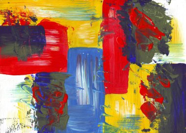 Soyut boyama doku büyük renkler