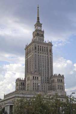 Varşova şehir manzarası bina dış