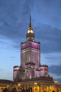 Varşova şehir manzarası bina dış