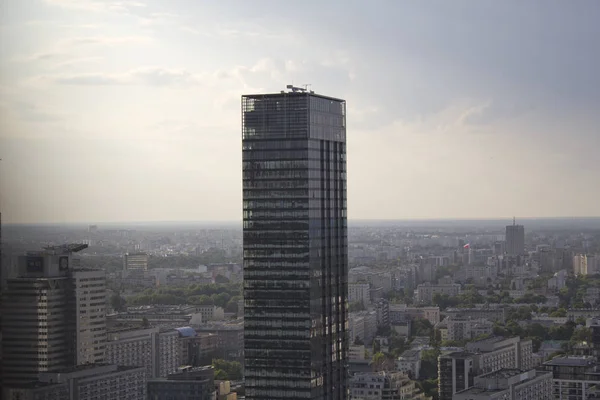 Warsaw Cityscape View Building Exterior — Stock Photo, Image