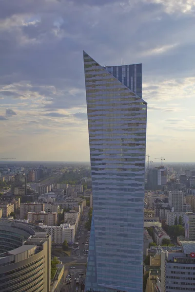 Warsaw Cityscape View Building Exterior — Stock Photo, Image