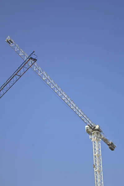 Baustelle Mit Baugerüst — Stockfoto