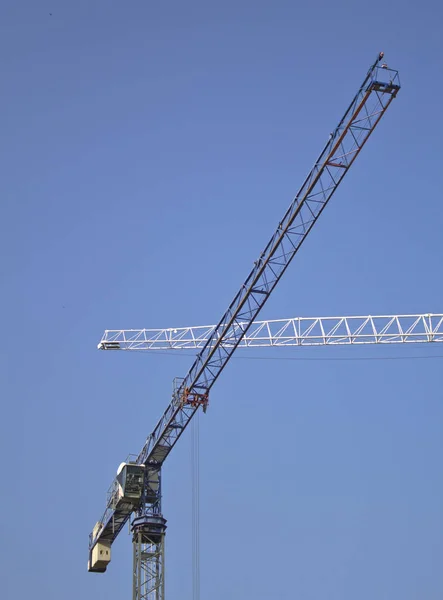 Baustelle Mit Baugerüst — Stockfoto