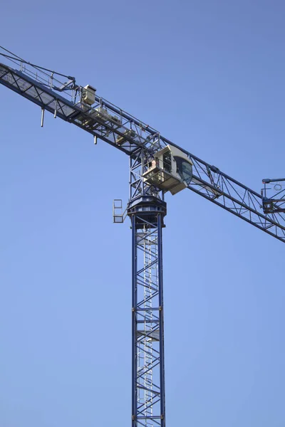 Baustelle Mit Baugerüst — Stockfoto