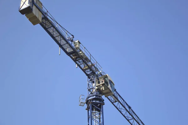 Baustelle Mit Baugerüst — Stockfoto