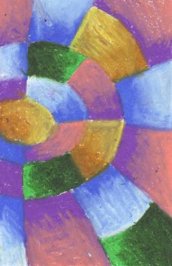 Soyut boyama doku büyük renkler