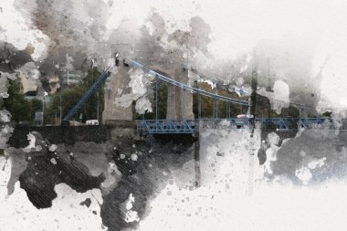 Wroclaw City Poland antika sanat eskizi çizimi