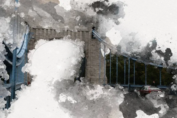 Wroclaw City Poland antika sanat eskizi çizimi