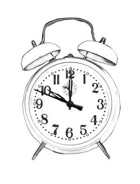 Eski antika klasik saatlerin eski kağıt arka plandaki tuşları.