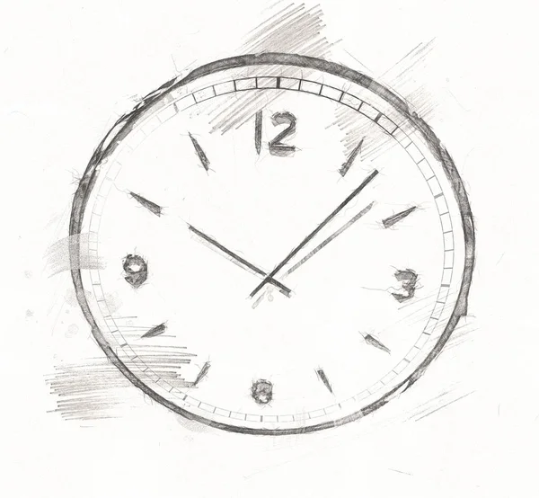 Mostradores Dos Relógios Antigos Clássicos Fundo Papel Vintage — Fotografia de Stock