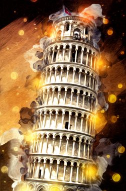 Roma İtalya sanatı eskiz çizimi eğlenceli tasarım antika retro