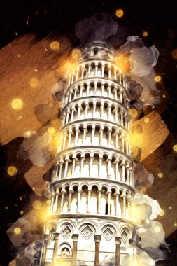 Roma İtalya sanatı eskiz çizimi eğlenceli tasarım antika retro