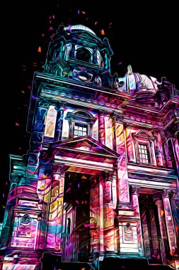 Berlin sanat eskizi çizimi eğlenceli tasarım antika retro