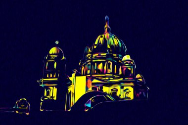 Berlin sanat eskizi çizimi eğlenceli tasarım antika retro