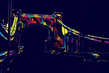 Wroclaw City Poland antika sanat eskizi çizimi