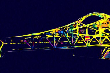 Wroclaw City Poland antika sanat eskizi çizimi