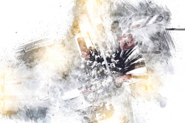 soyut renk tasarımı sanat illüstrasyonu