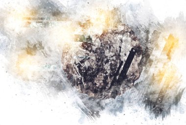 soyut renk tasarımı sanat illüstrasyonu