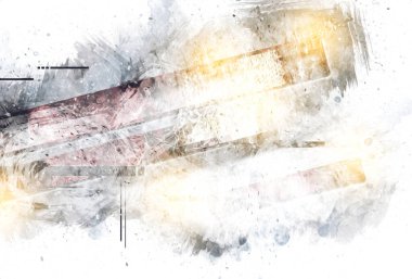 soyut renk tasarımı sanat illüstrasyonu