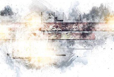 soyut renk tasarımı sanat illüstrasyonu