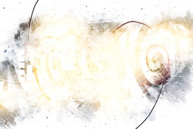 soyut renk tasarımı sanat illüstrasyonu