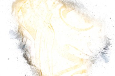 Afrikalı etnik retro-klasik illüstrasyon