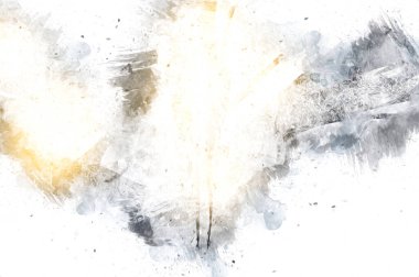 Afrikalı etnik retro-klasik illüstrasyon