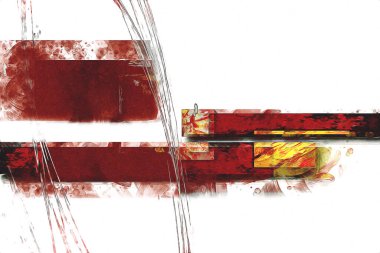 soyut renk tasarımı sanat illüstrasyonu