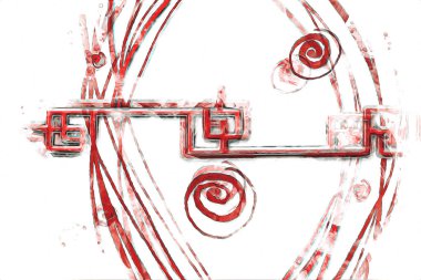 soyut renk tasarımı sanat illüstrasyonu