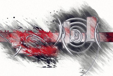 soyut renk tasarımı sanat illüstrasyonu