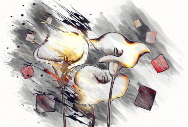 Resim resimli klasik arkaplan